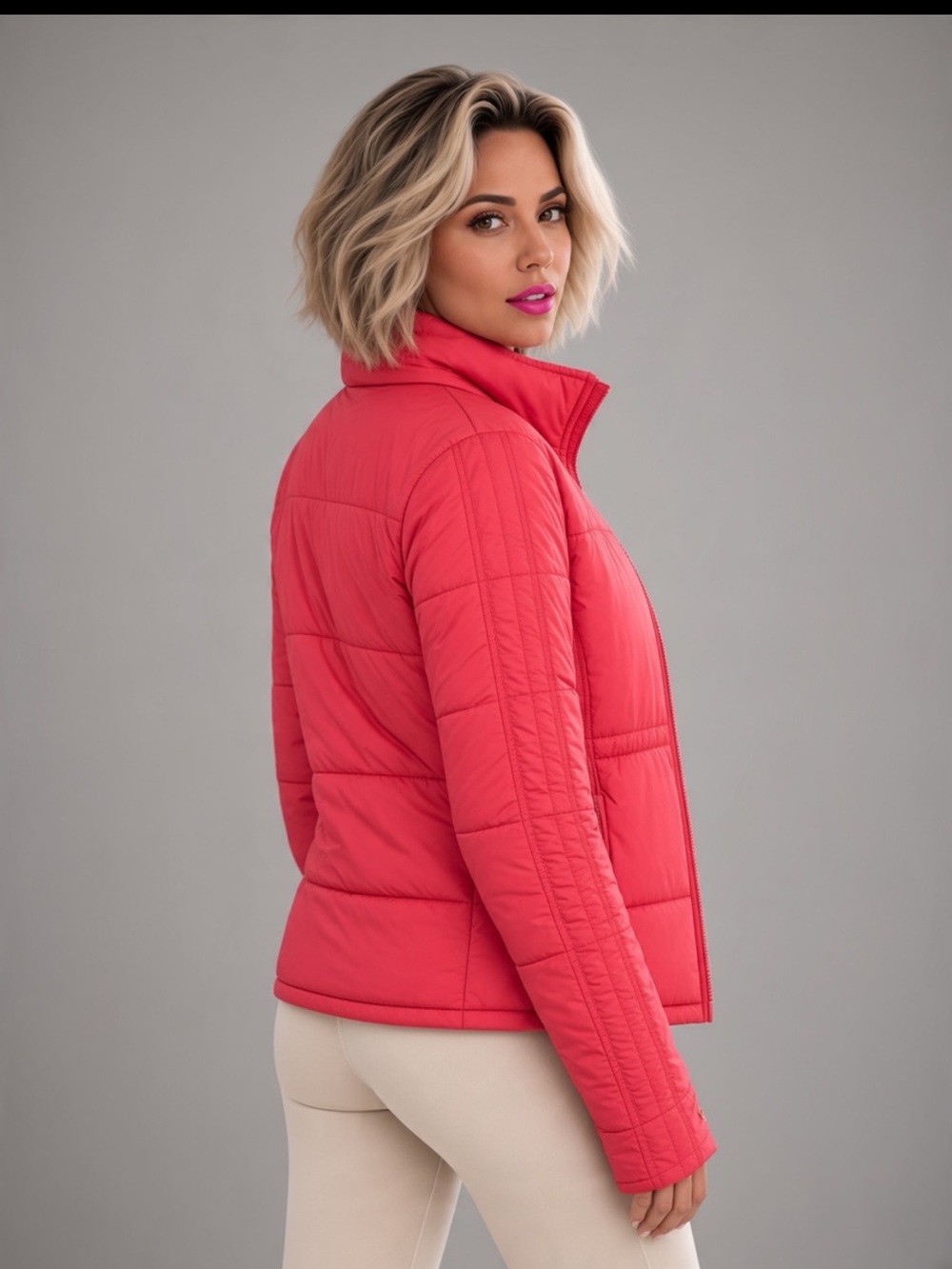 Jet Set Ski Jacket Pink Size 3 Like New